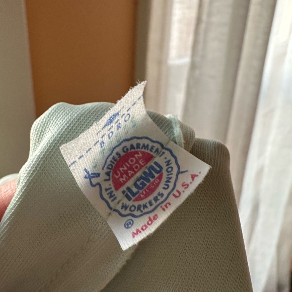 Extremely Rare 1960s/1970s ILGWU Beautiful Vintage Leslie Fay Knits Matching Set - Picture 5 of 7